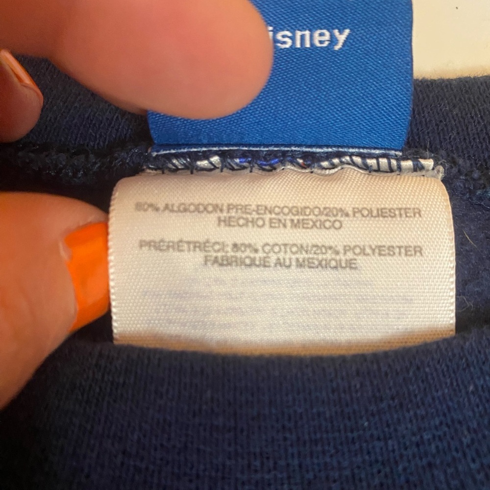 Walt Disney Family Museum Crewneck Sweatshirt, 2009, Size Medium, Navy Blue - Picture 5 of 6